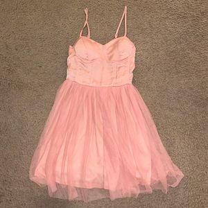 Band of Gypsies • Pastel Pink Mini Prom Dress